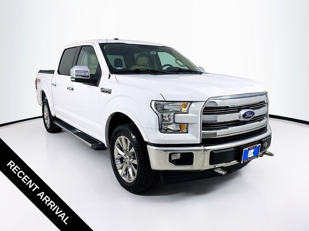 Used 2017 Oxford White Ford Lariat image 1