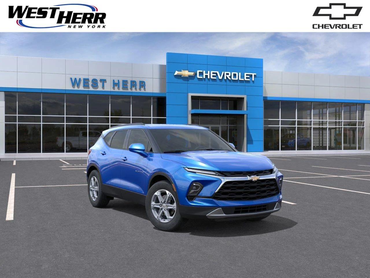 New 2026 Riptide Blue Metallic Chevrolet 2LT image 1