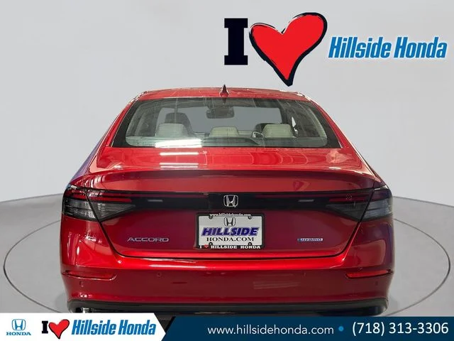 Certified Used 2023 Radiant Red Metallic Honda HYBRID EX-L BD image 4