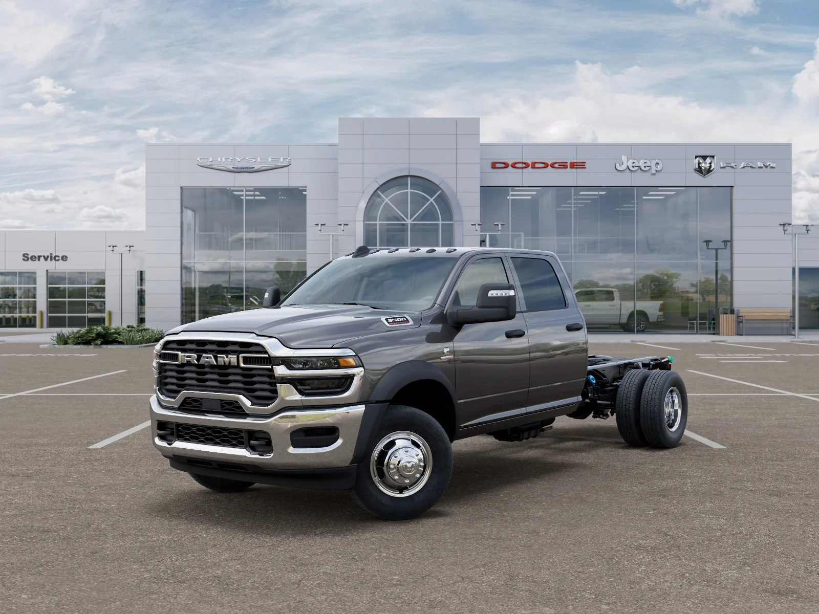 New 2026 Granite Crystal Metallic Clearcoat RAM Tradesman image 51