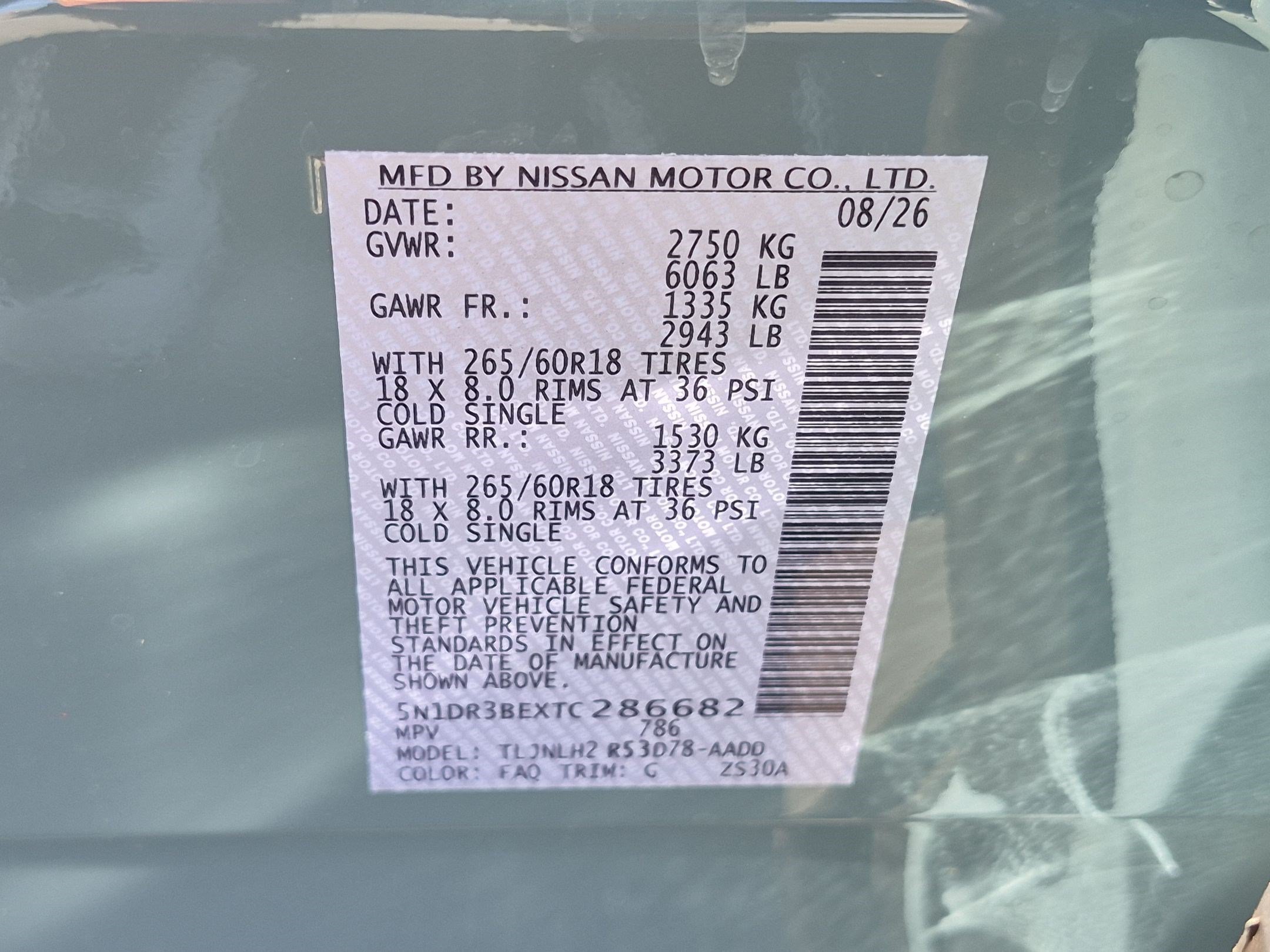 New 2026 Baltic Teal Nissan Rock Creek image 16