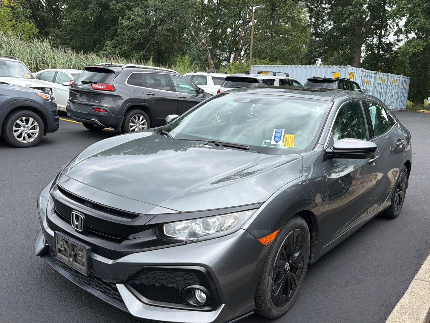Used 2019 Polished Metal Metallic Honda EX image 3