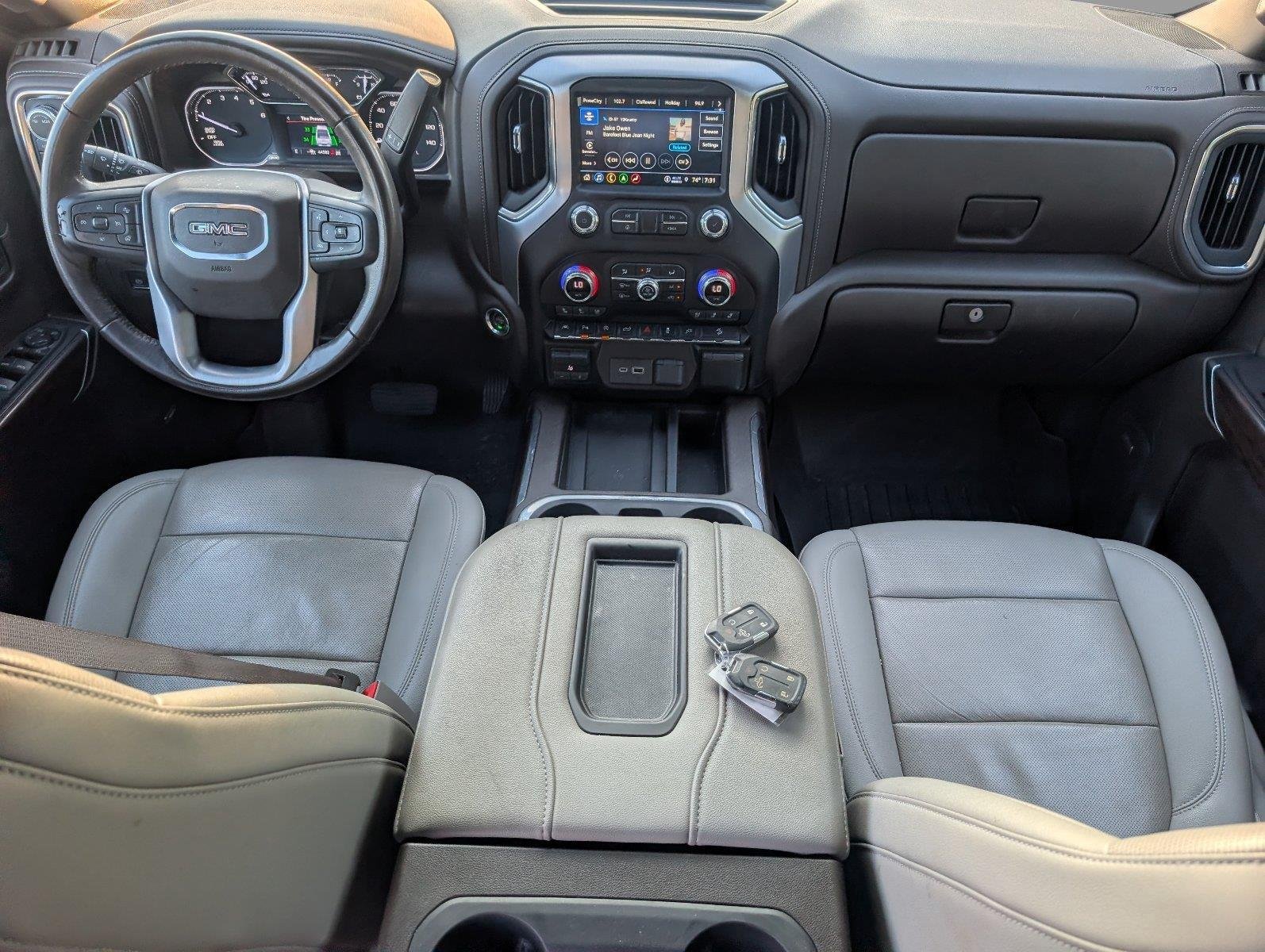 Used 2021 SUMMIT WHITE GMC SLT image 34