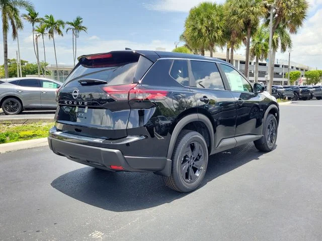 New 2026 Super Black Nissan SV image 4