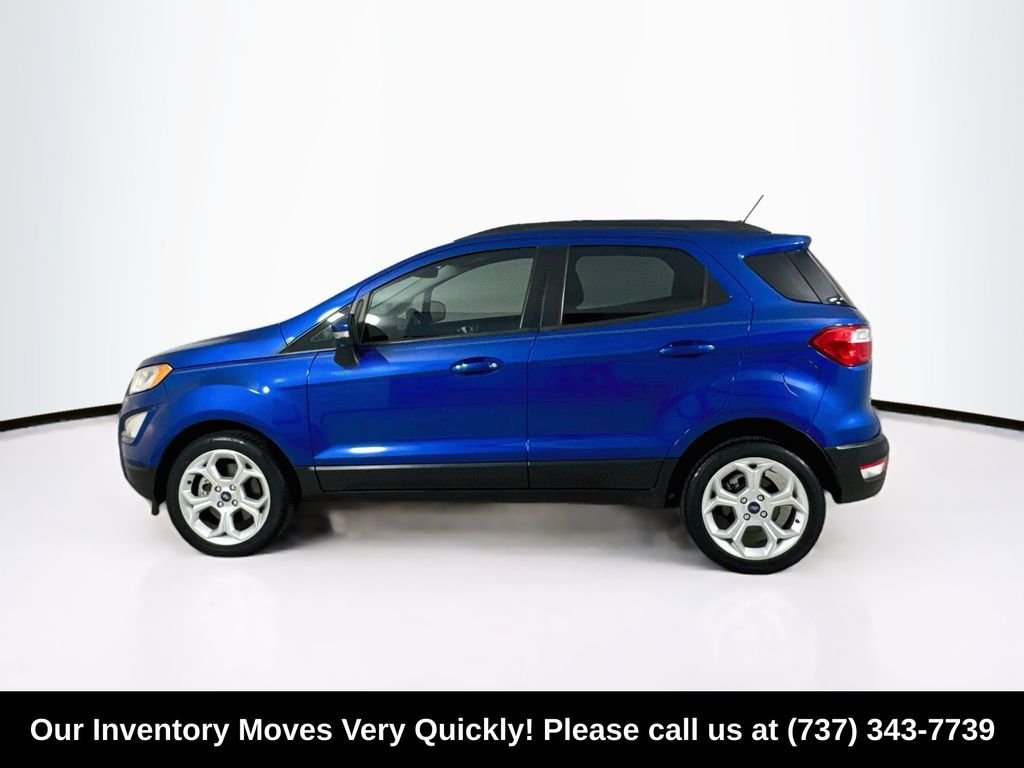 Used 2021 Lightning Blue Metallic Ford SE image 4
