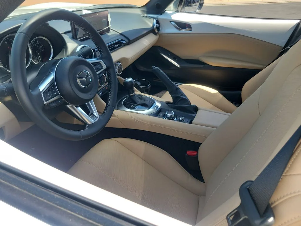 New 2026 Mazda MX-5 Miata RF Grand Touring CONVERTIBLE in Orange