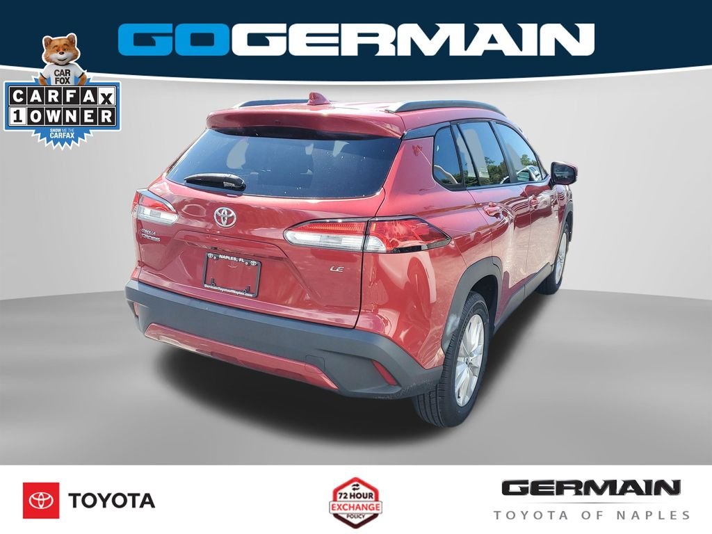 Used 2022 Red Toyota LE image 9