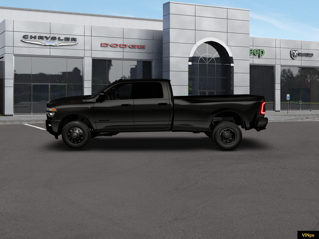 New 2026 Diamond Black Crystal Pearl-Coat Exterior Paint RAM Big Horn image 2