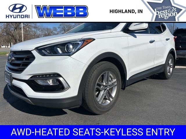 Used 2018 Hyundai Santa Fe Sport with VIN 5NMZUDLB5JH068831 for sale in Highland, IN