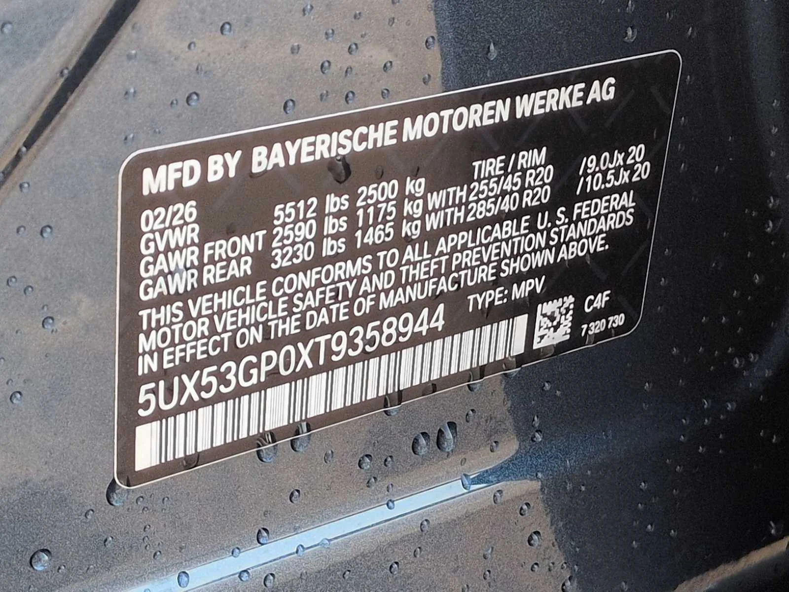 New 2026 Arctic Race Blue metallic BMW 30 xDrive image 46