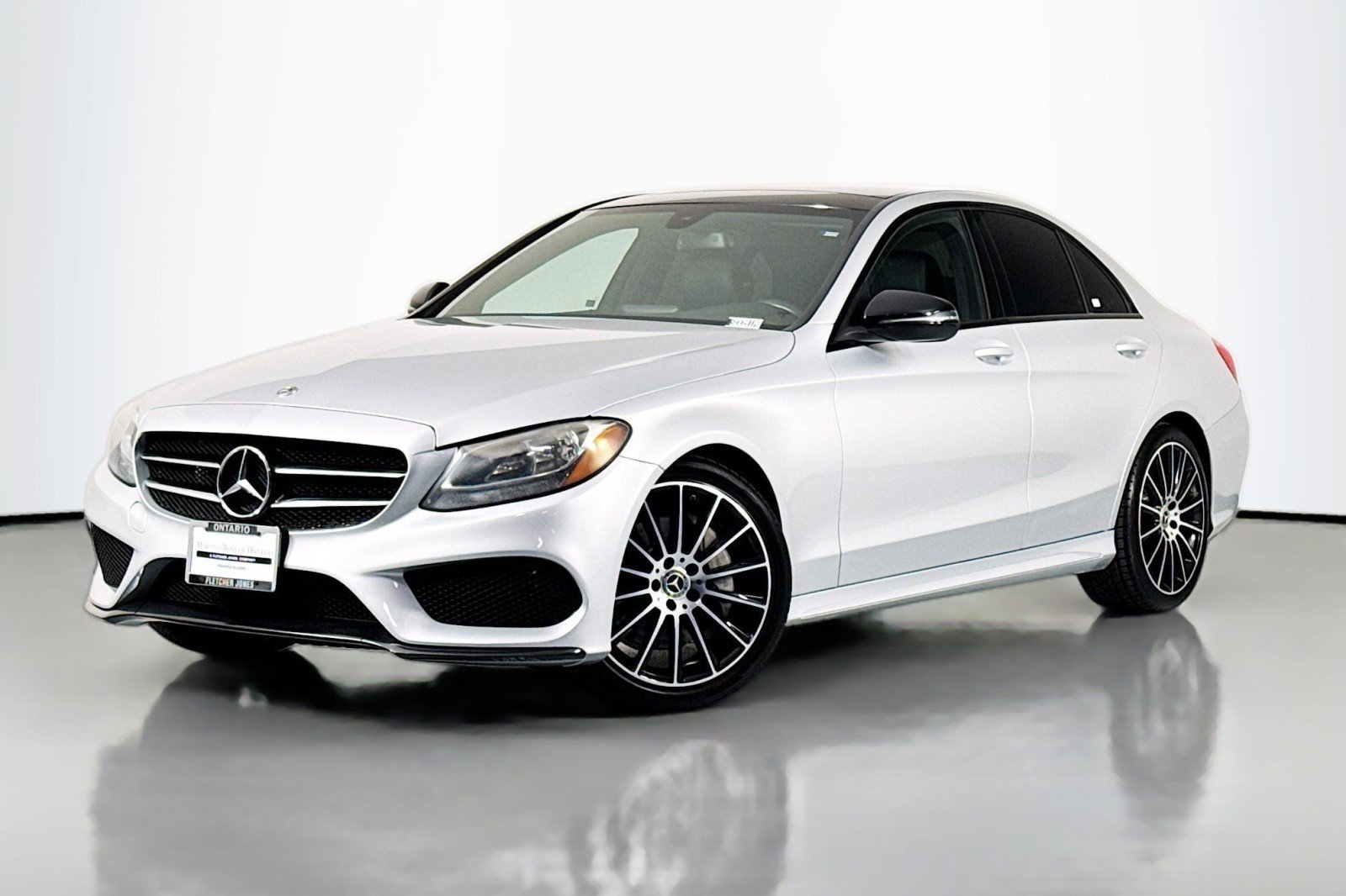 Used 2018 Iridium Silver Metallic Mercedes-Benz C 300 image 1