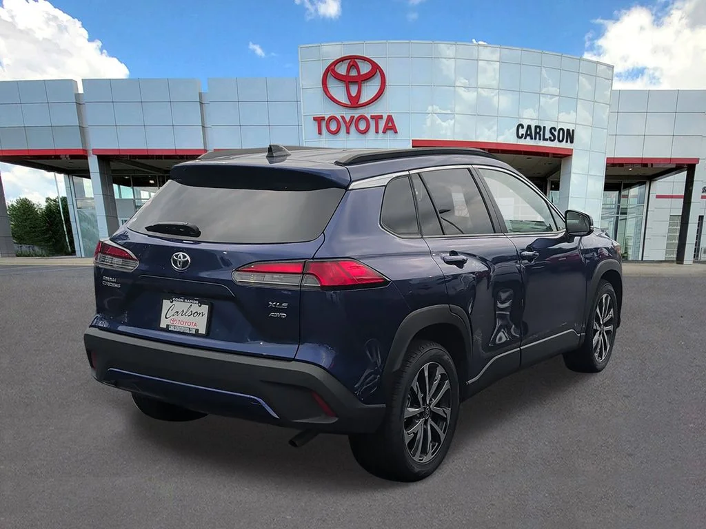 Certified Used 2025 Blue Toyota XLE image 4