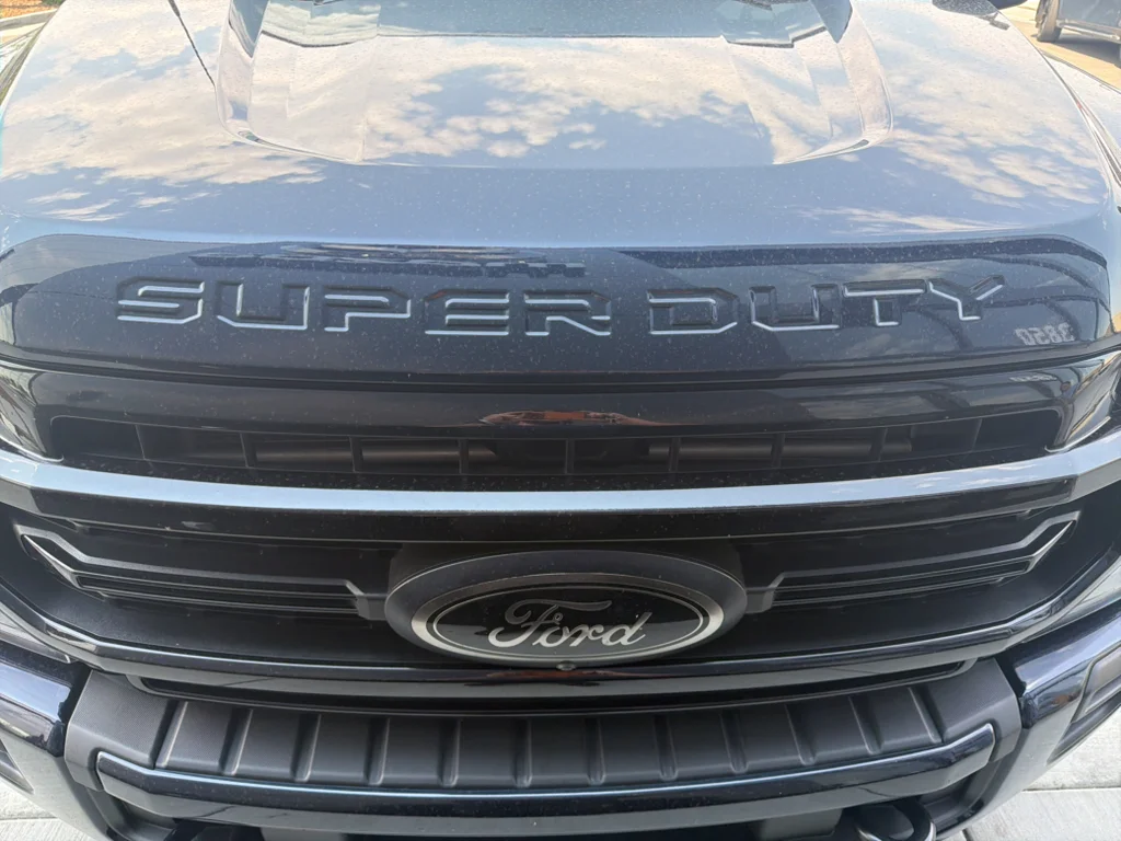 Used 2022 Antimatter Blue Metallic Ford LARIAT image 2