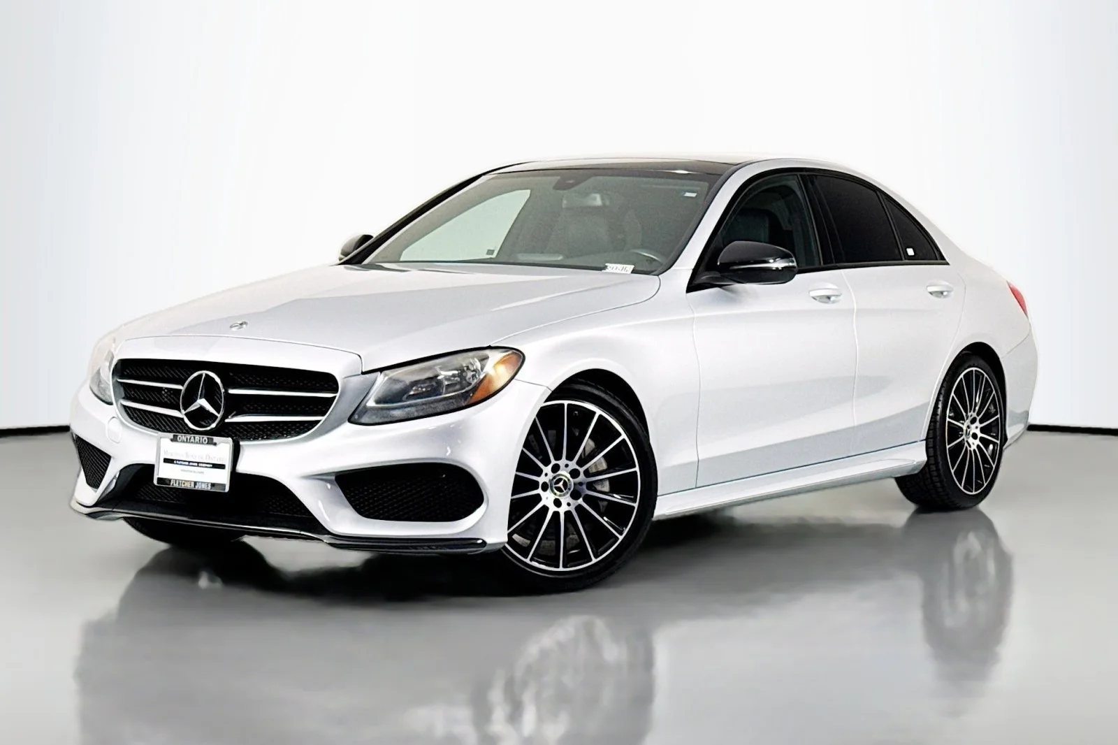 Used 2018 Iridium Silver Metallic Mercedes-Benz C 300 image 1