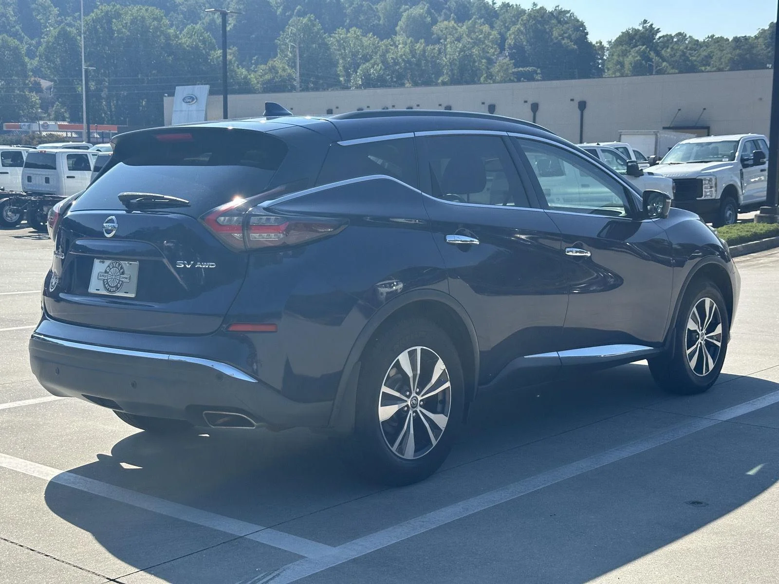 Used 2019 Deep Blue Pearl Nissan SV image 7