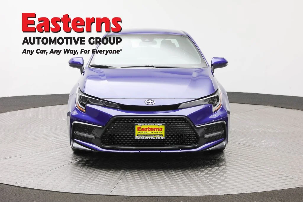 Used 2022 Blue Toyota SE image 2