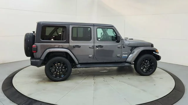 Used 2023 Gray Jeep Sahara 4xe image 13