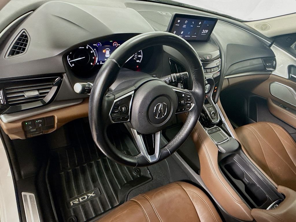 Used 2020 Platinum White Pearl Acura w/Technology Pkg image 10