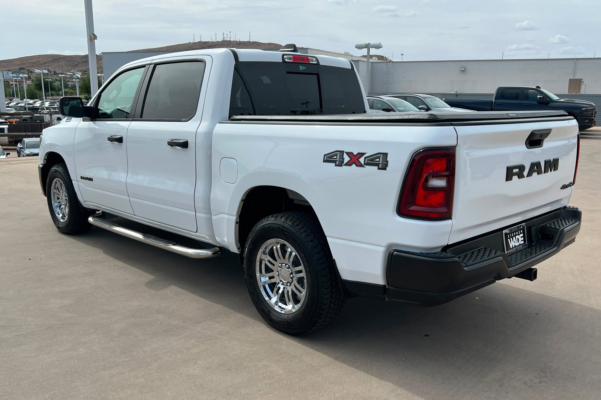 Used 2025 Bright White Clearcoat Ram Tradesman image 3