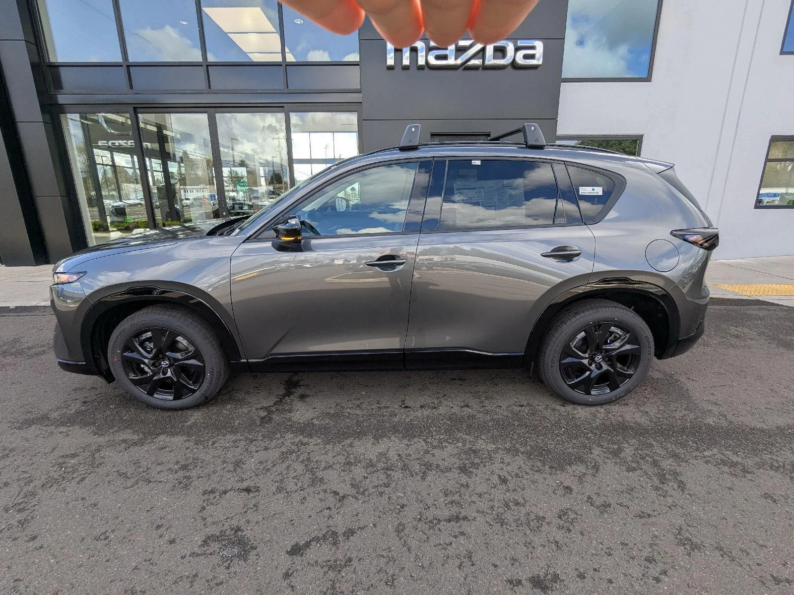 New 2026 Machine Gray Metallic Mazda 2.5 S Premium Plus AWD image 3