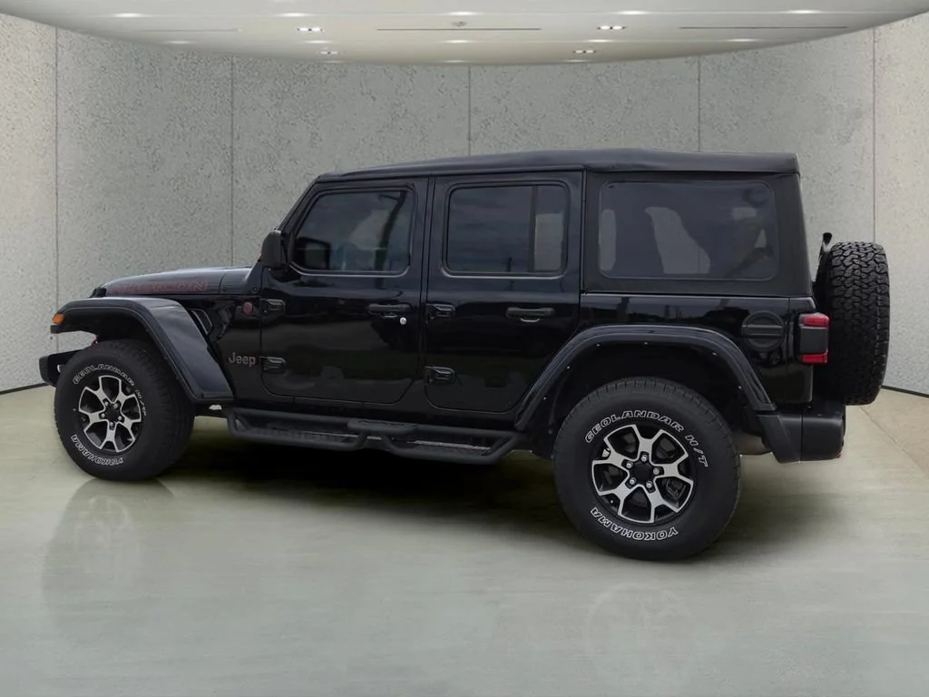 Used 2021 Black Clearcoat Jeep Unlimited Rubicon image 8