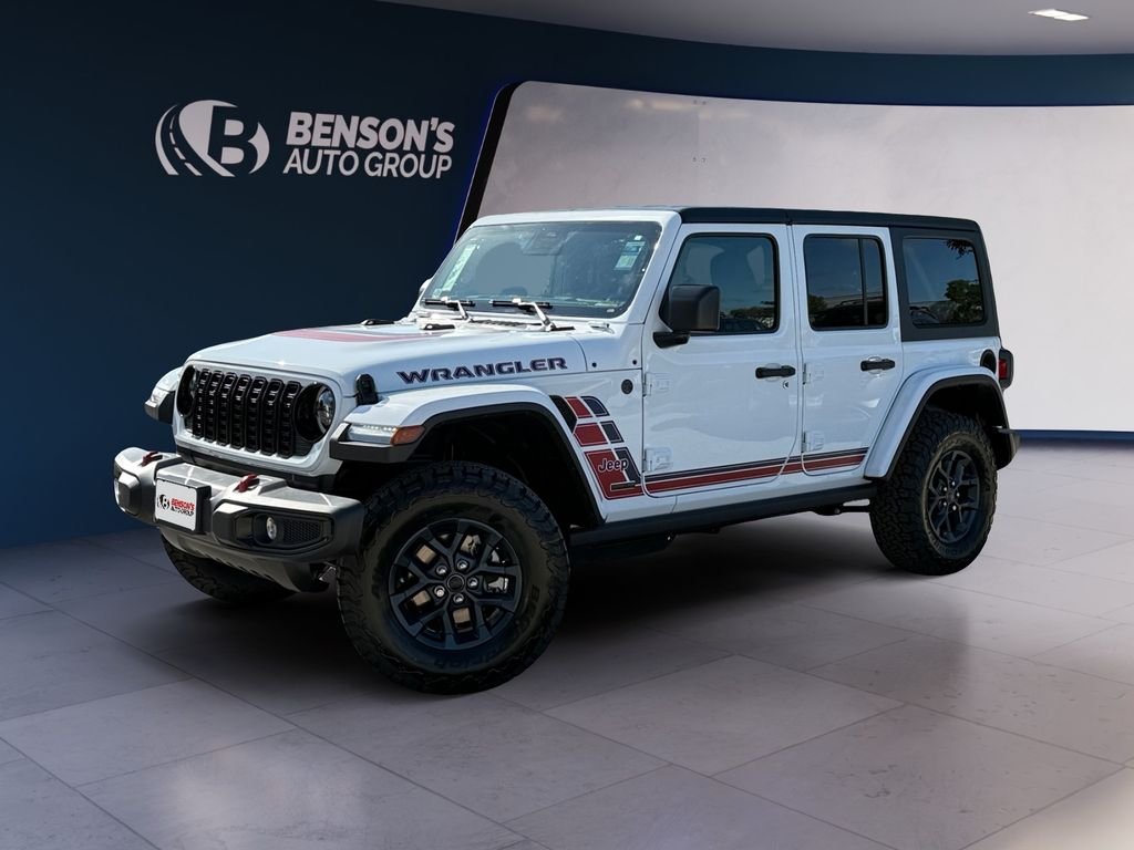 New 2026 Bright White Clearcoat Jeep  image 1