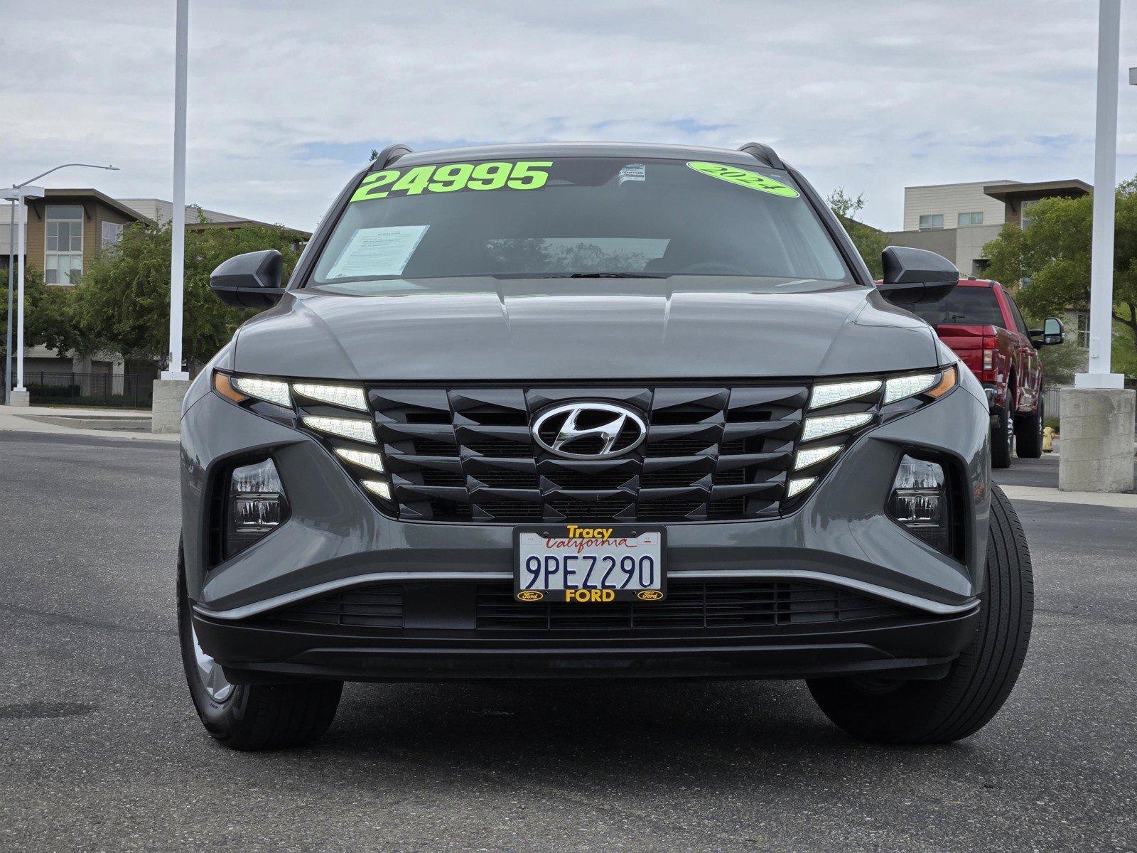 Certified Used 2024 Hampton Gray Hyundai SEL image 2