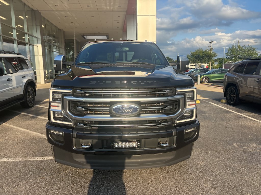 Used 2022 Agate Black Metallic Ford Platinum image 2