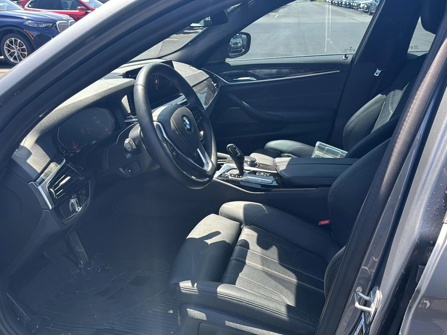 Used 2023 Skyscraper Gray Metallic BMW 540i xDrive image 2