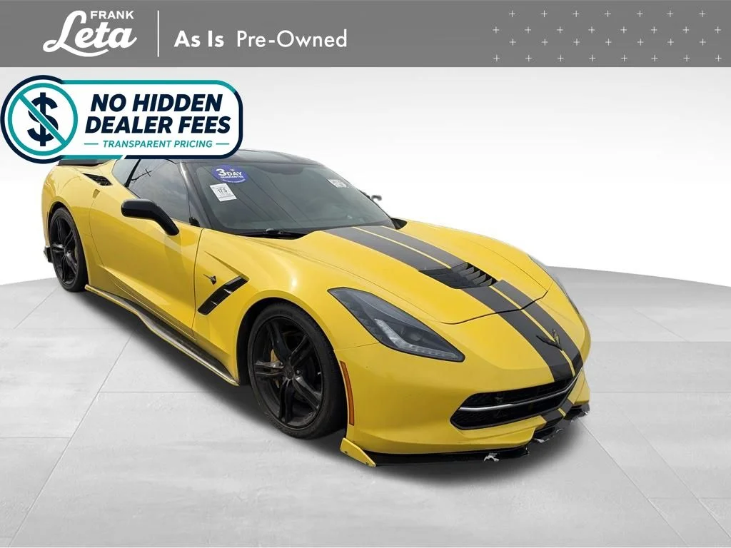 Used 2016 Yellow Chevrolet Stingray image 8