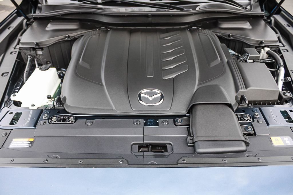 New 2026 Deep Crystal Blue Mica Mazda 3.3 Turbo Premium Sport AWD image 12