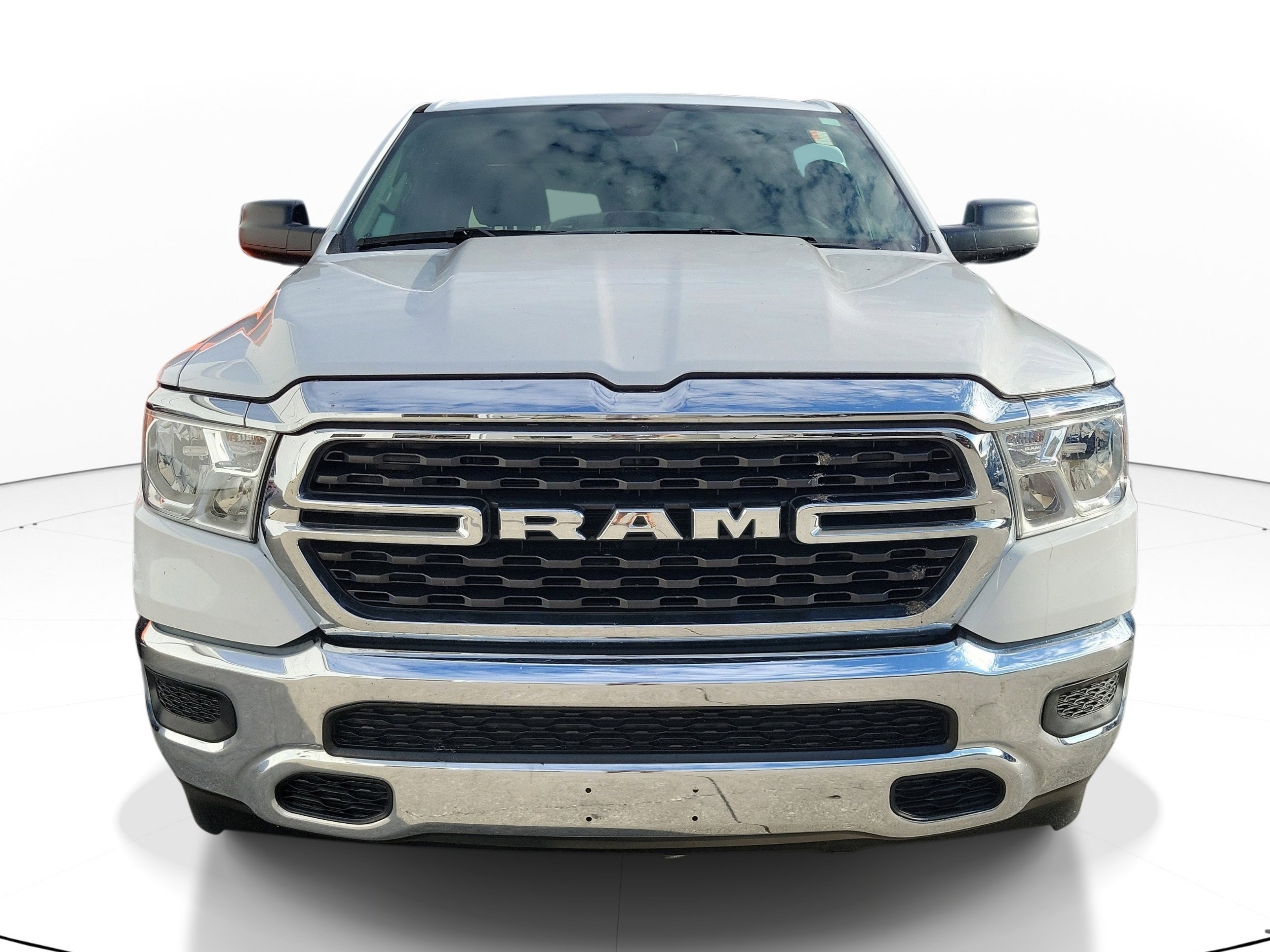 Used 2024 Bright White Clearcoat Ram Big Horn image 2