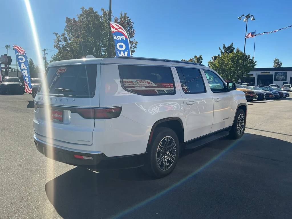 Used 2023 Bright White Clearcoat Jeep Series II image 5