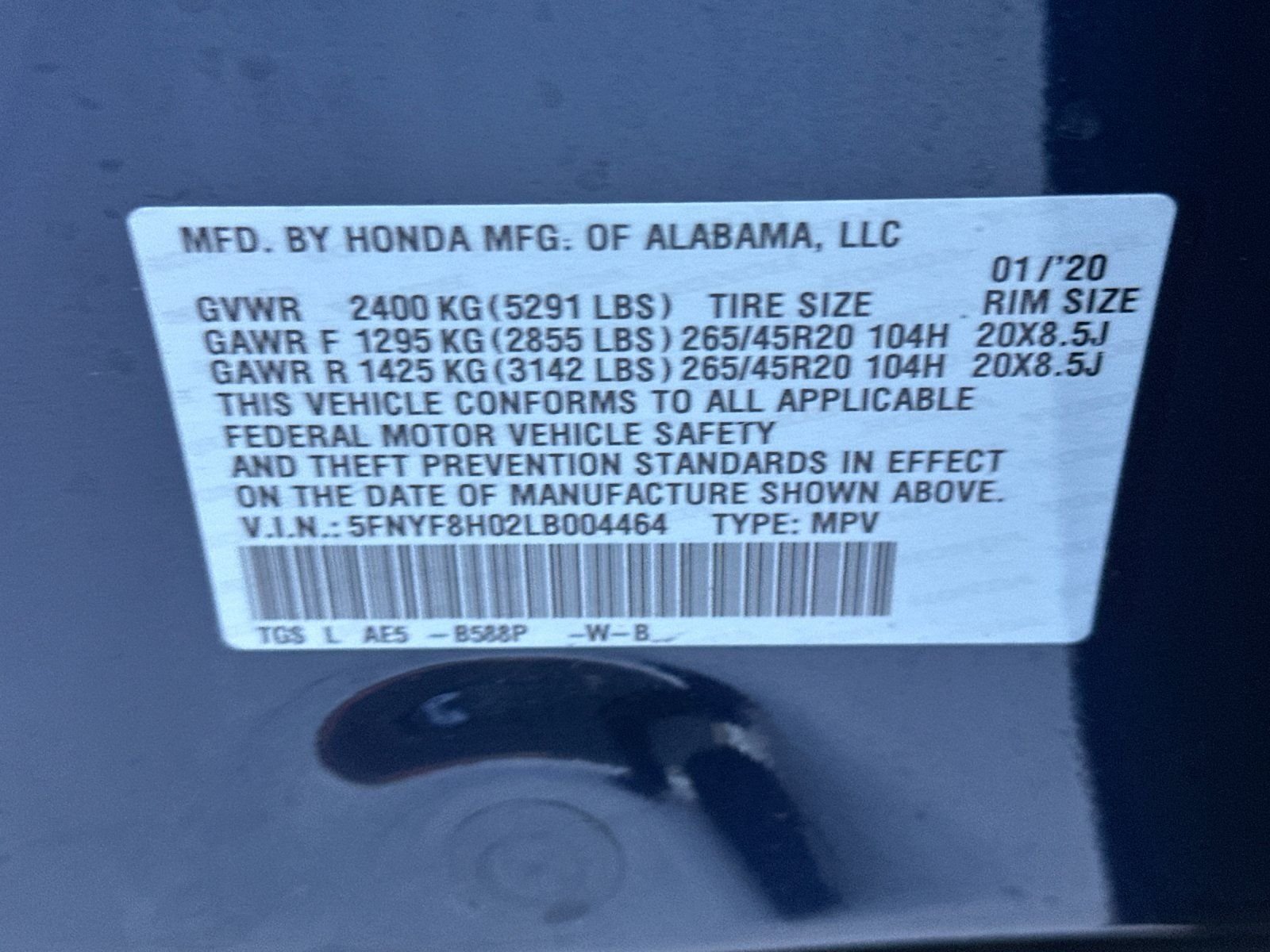 Used 2020 Blue Honda Elite image 26