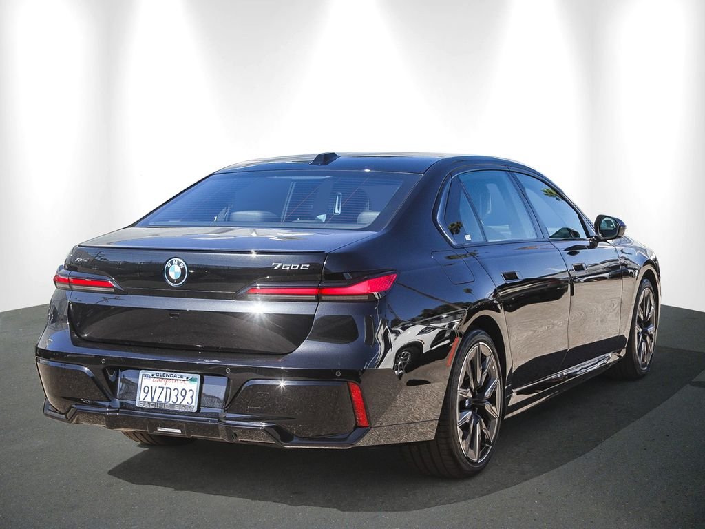 Used 2026 Black Sapphire Metallic BMW 750e xDrive image 6