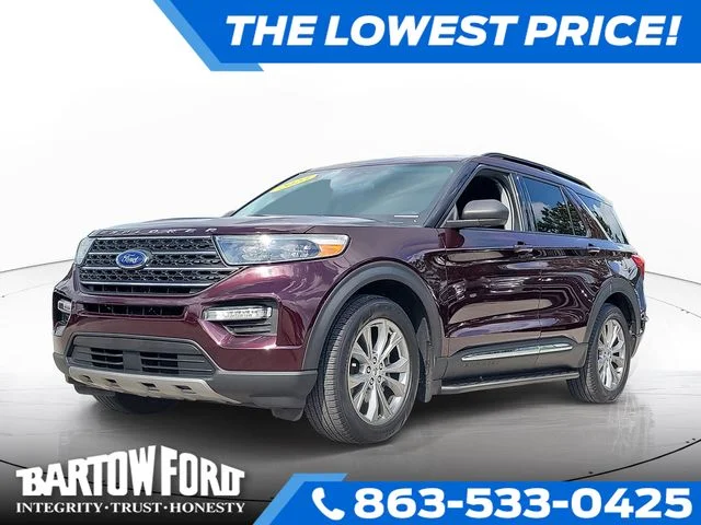 Used 2023 Red Ford XLT image 1