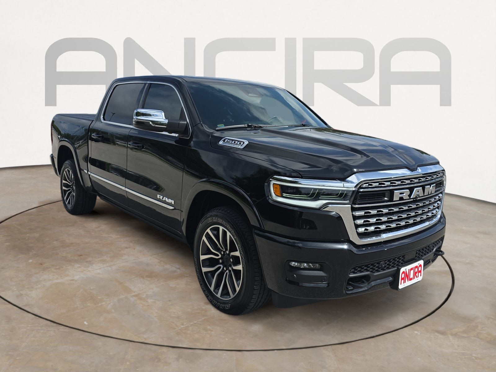 Used 2026 Diamond Black Crystal Pearlcoat Ram Limited image 4