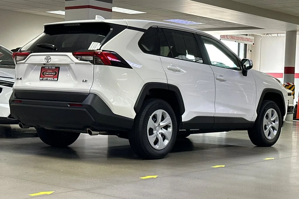Certified Used 2025 White Toyota LE image 4