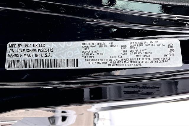 New 2026 Jeep Wrangler Sahara 4D Sport Utility