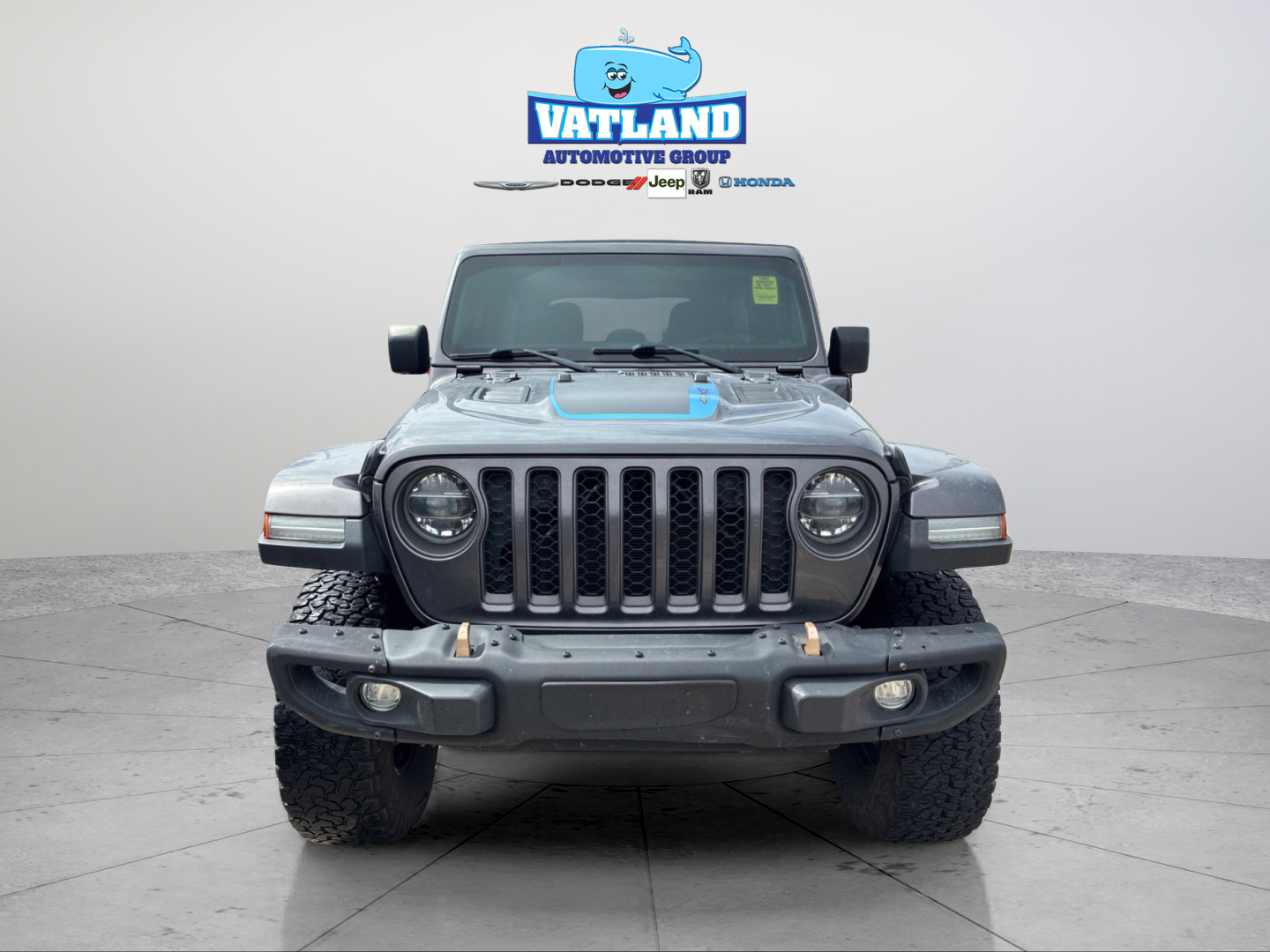 Used 2021 Gray Jeep Unlimited Rubicon 4xe image 8