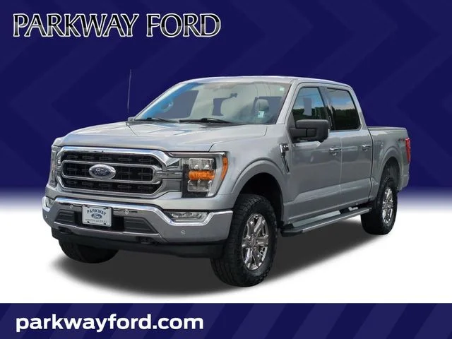Used 2022 Silver Ford XLT image 1