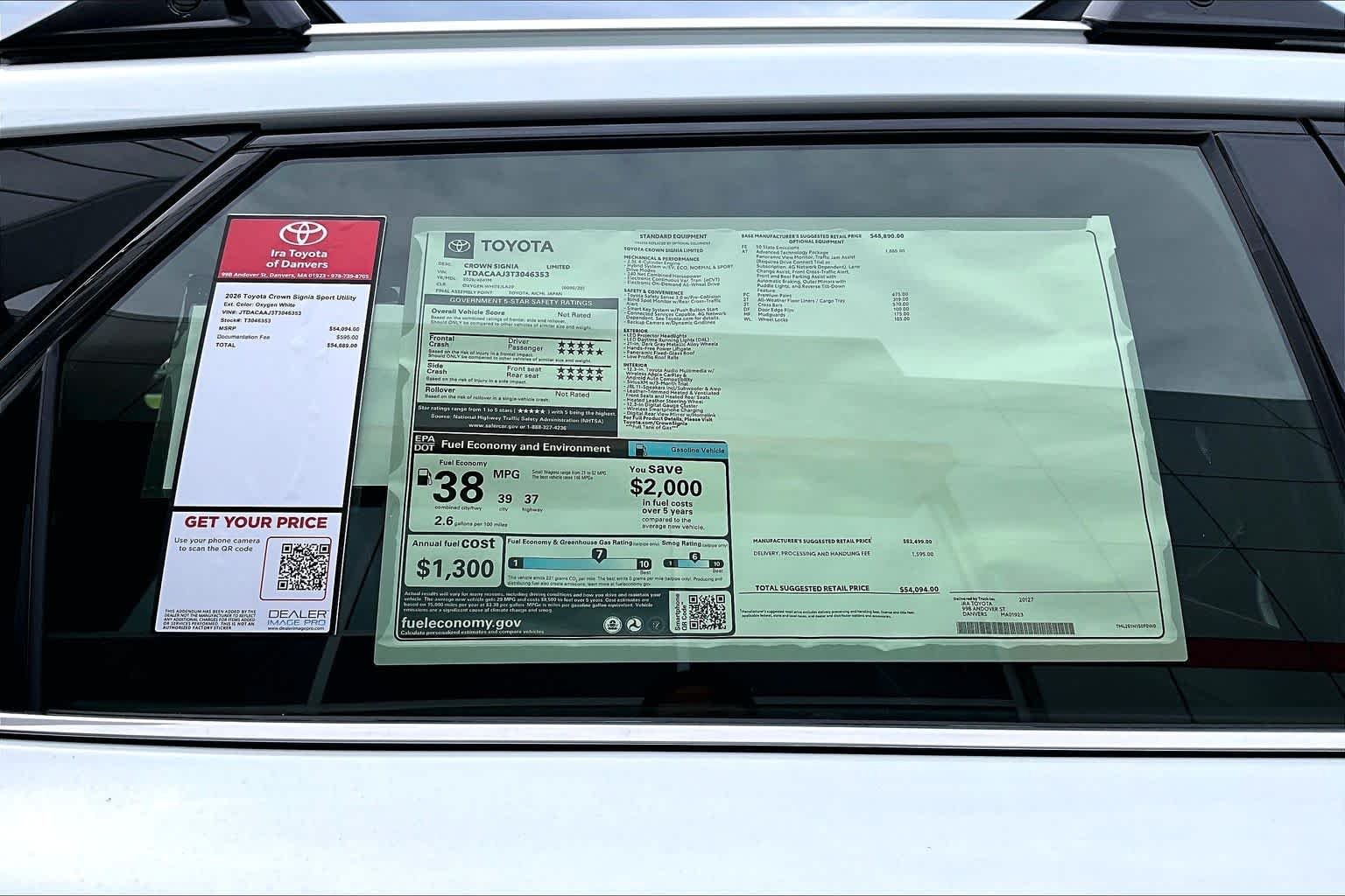 New 2026 Oxygen White Toyota Limited image 21