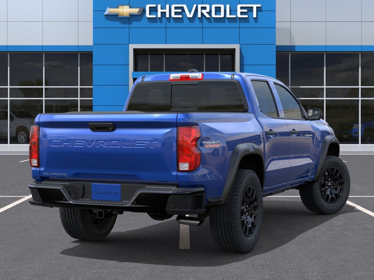 New 2026 Reef Blue Metallic Chevrolet Trail Boss image 4