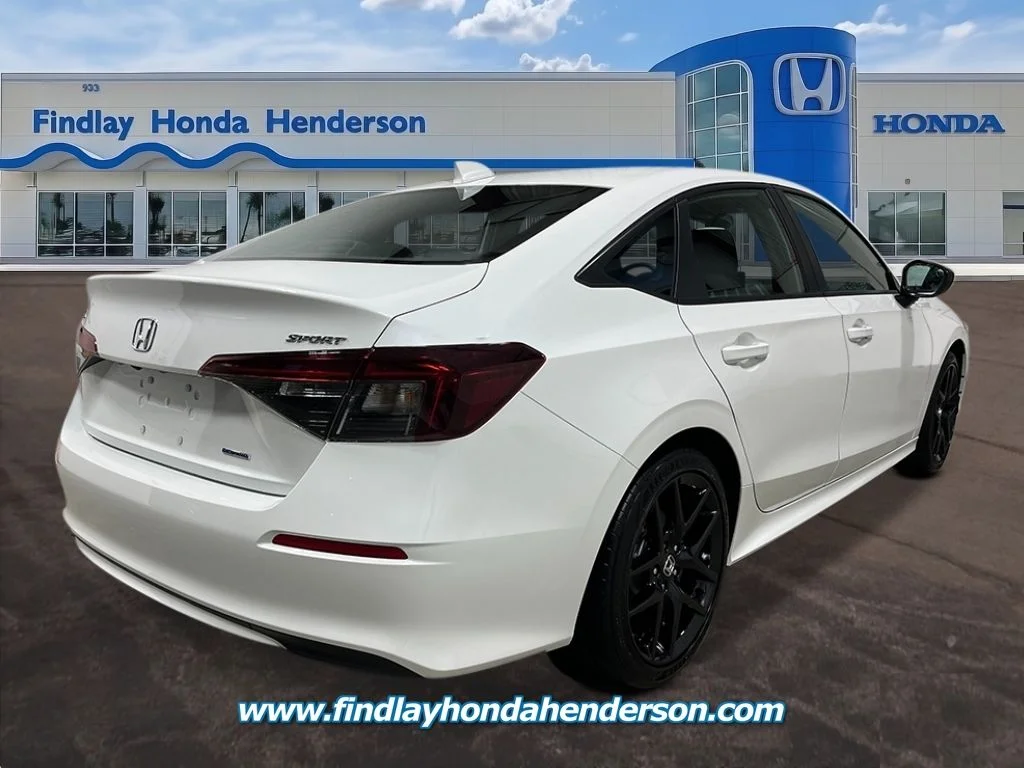 New 2026 Platinum White Pearl Honda Sport image 7