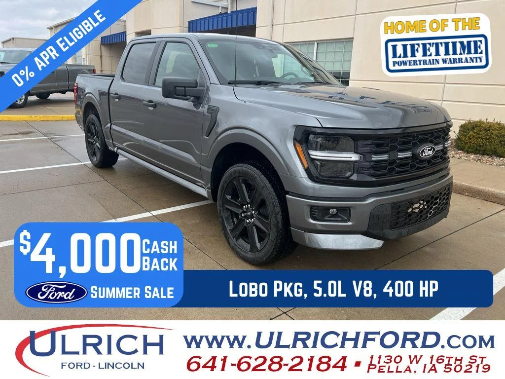 New 2026 Carbonized Gray Metallic Ford Lobo image 1