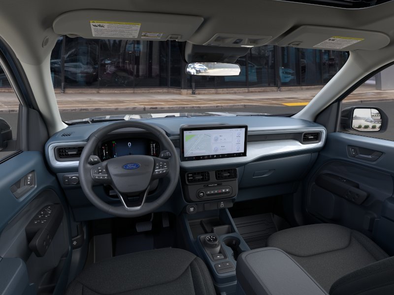 New 2025 Azure Gray Metallic Tri-Coat Ford XLT image 9
