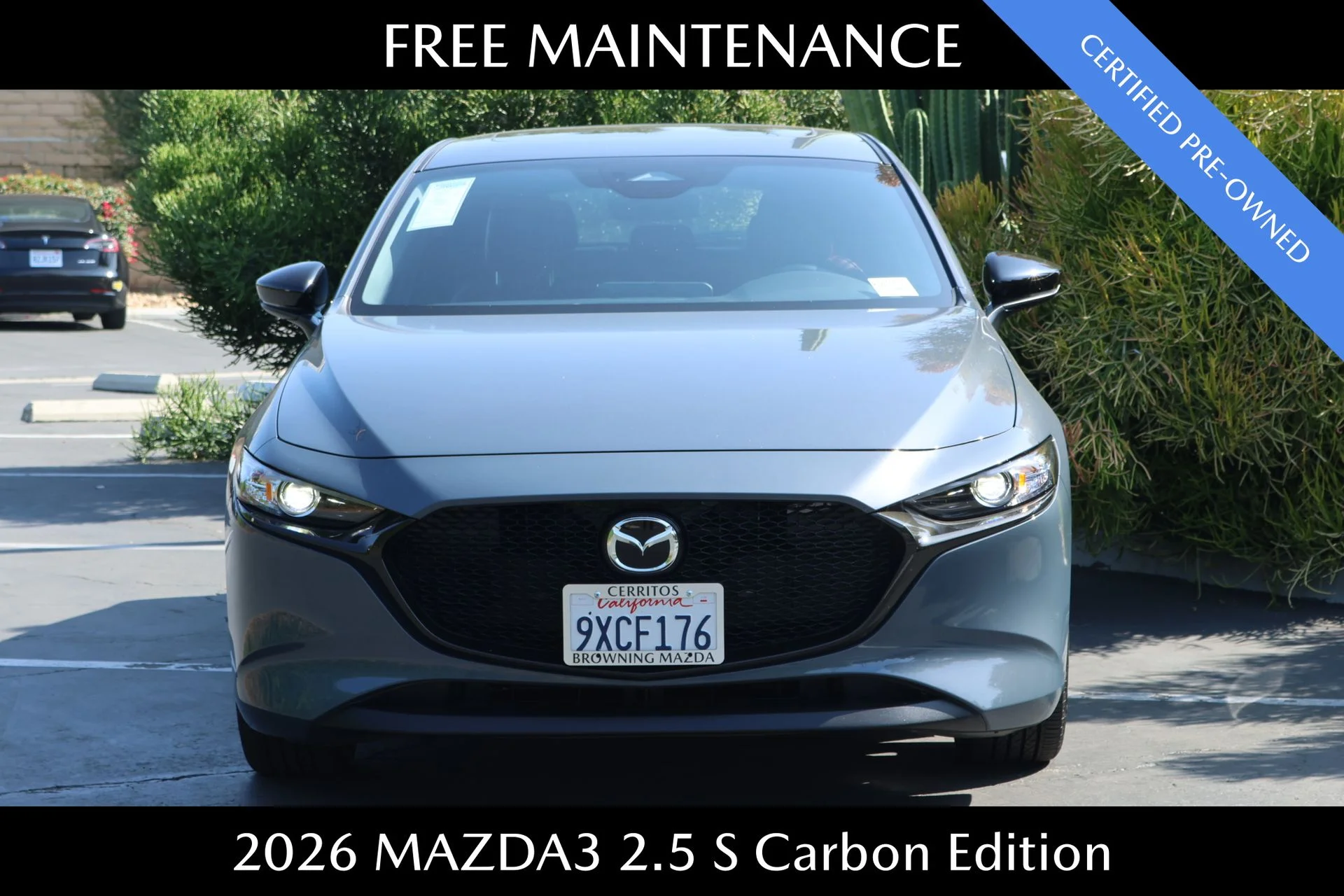 Certified Used 2026 Gray Mazda 2.5 S Carbon Edition image 3