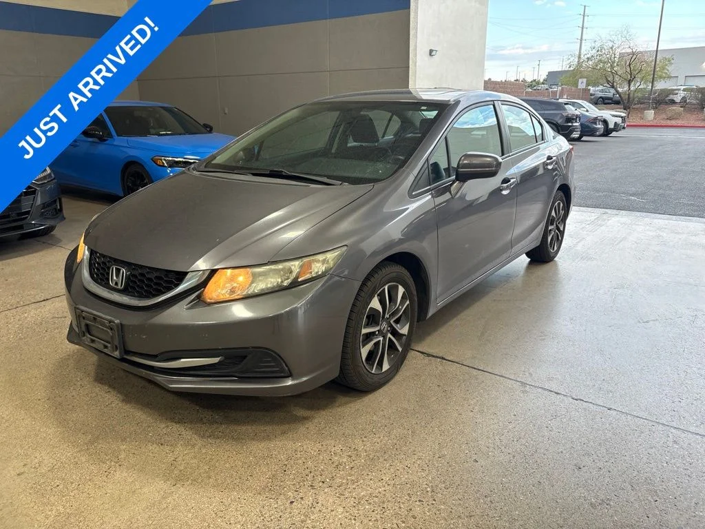 Used 2014 Modern Steel Metallic Honda EX image 1