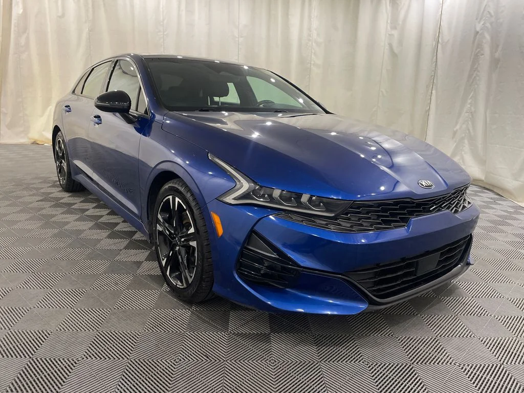 Used 2021 Sapphire Blue Kia GT-Line image 3