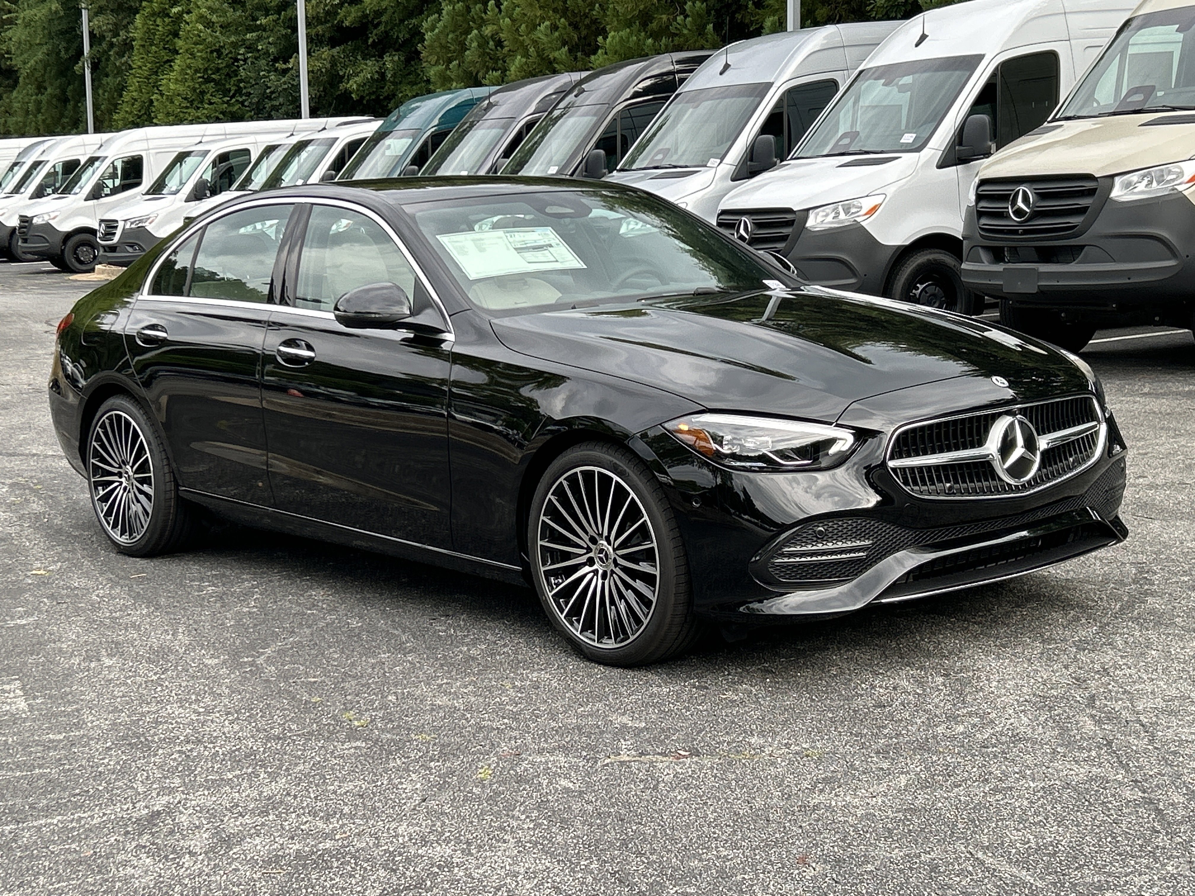 New 2026 Black Mercedes-Benz C 300 4MATIC® Sedan image 4